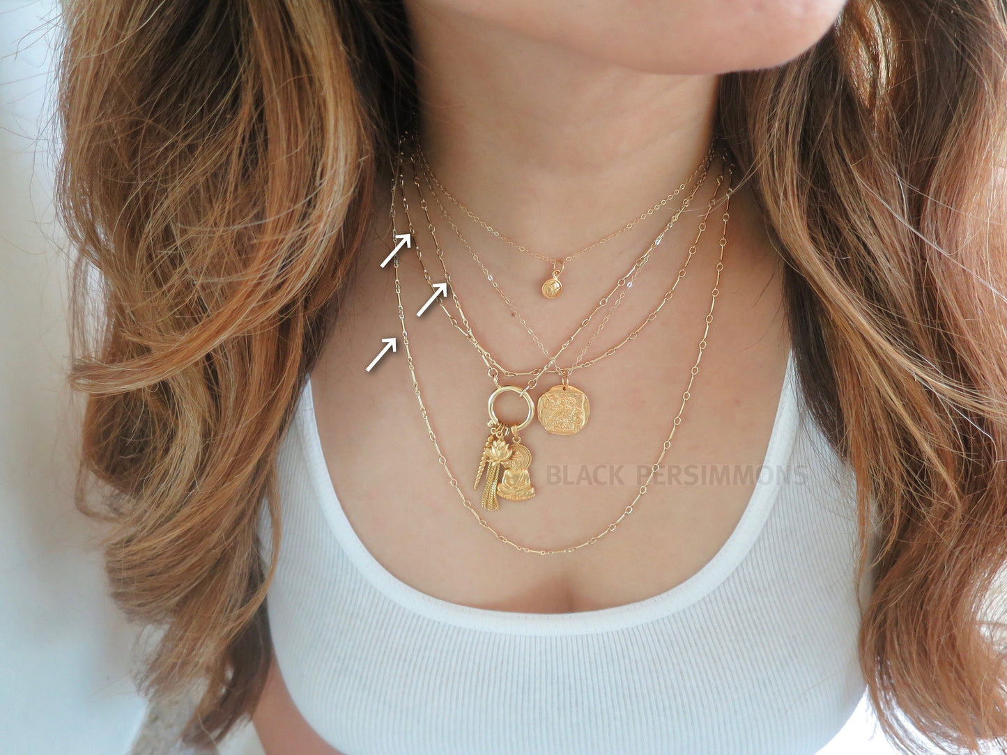 14/20 Yellow Gold-Filled 0.9mm Bar and Link Chain Necklace