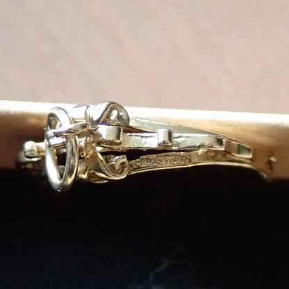 Vintage 1975 Birmingham 9ct Gold Heart Shaped 'I Love You' Spinner Charm Pendant