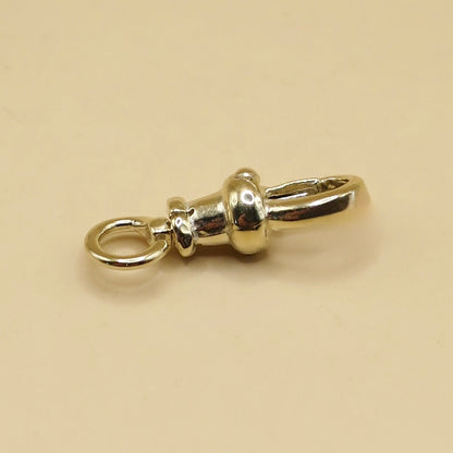 14K Yellow Gold Antique Style Swivel Clasp - Lobster Clip 15mm - SMALL