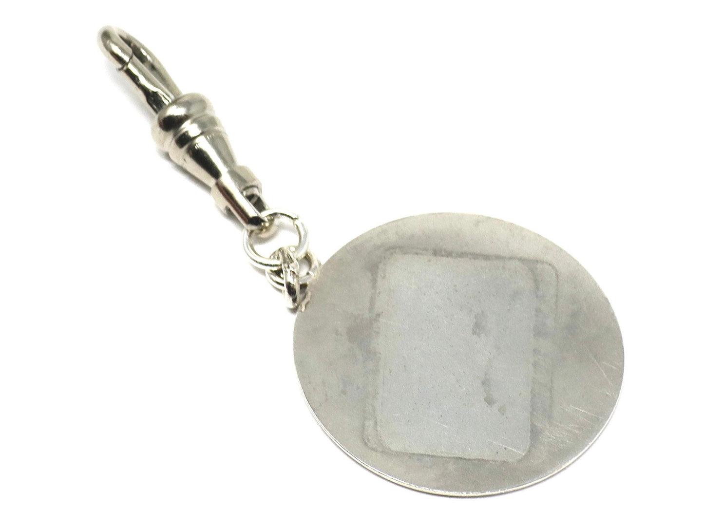Vintage European 800 Continental Silver Libra Balance Zodiac Astrology Pendant