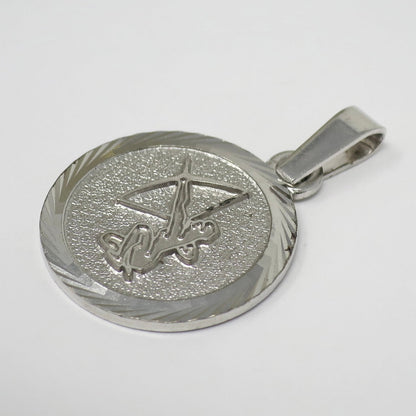 Vintage European Silver SAGITTARIUS Archer Dimensional Charm Pendant
