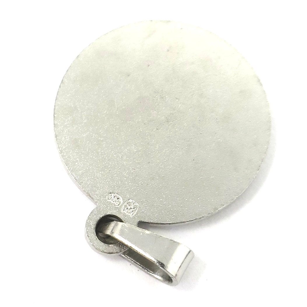 Vintage European 835 Continental Silver Aquarius The Water Bearer Zodiac Astrology Charm Pendant