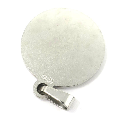 Vintage European 835 Continental Silver Aquarius The Water Bearer Zodiac Astrology Charm Pendant