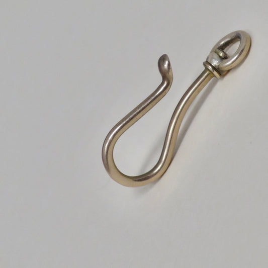 Antique Victorian c1900 Solid 9ct Gold Swivel Hook Charm Hanger