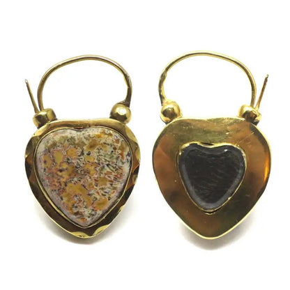 Antique Victorian 18k Scottish Aberdeen Granite Mourning Padlock Pendant, Fasteners, Connector