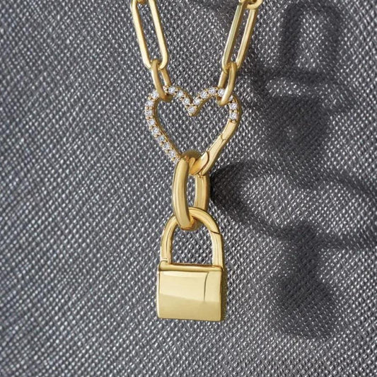 14K Yellow Gold Hinged Charm Bail, Connector, Fastener 20 x 8.5 mm